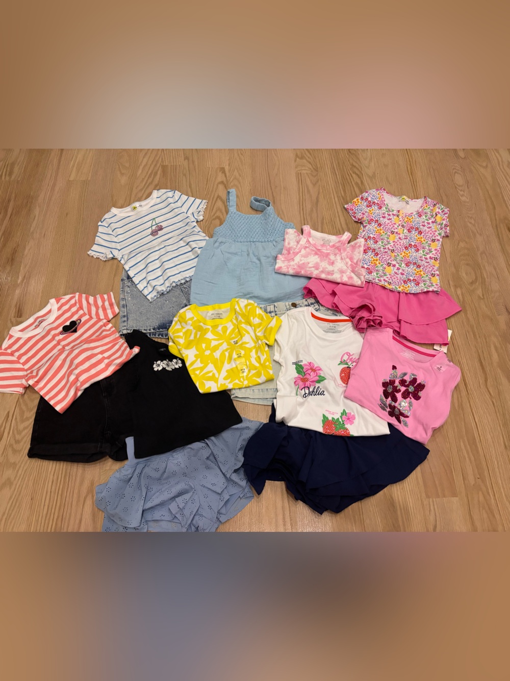 Girls summer back to school bundle -Size 7-8